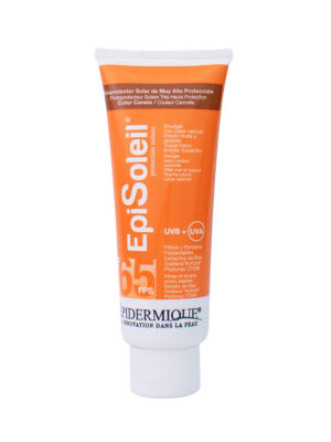 Episoleil Fotoprotector Solar de Muy Alta Protección FPS 65+, Color Canela 70 grs