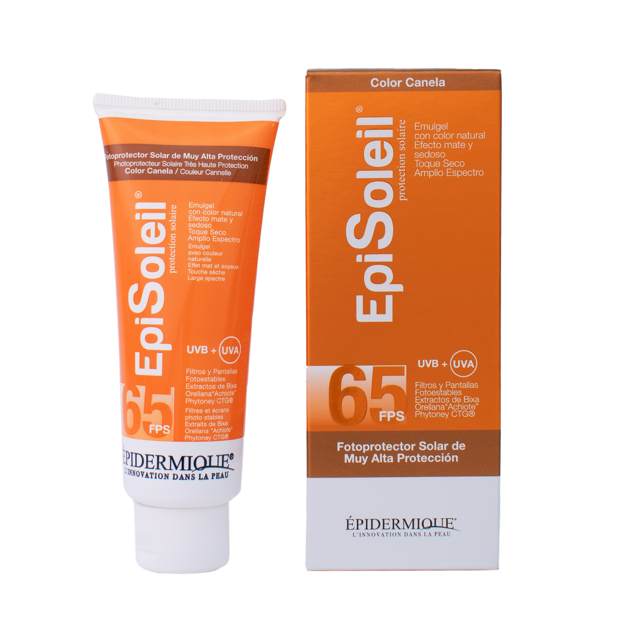 Episoleil Fotoprotector Solar de Muy Alta Protección FPS 65+, Color Canela 70 grs - Image 3