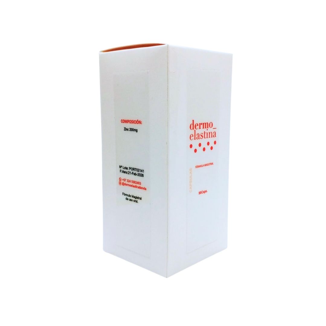 Zinc 200 mg, 90 capsulas - Image 2