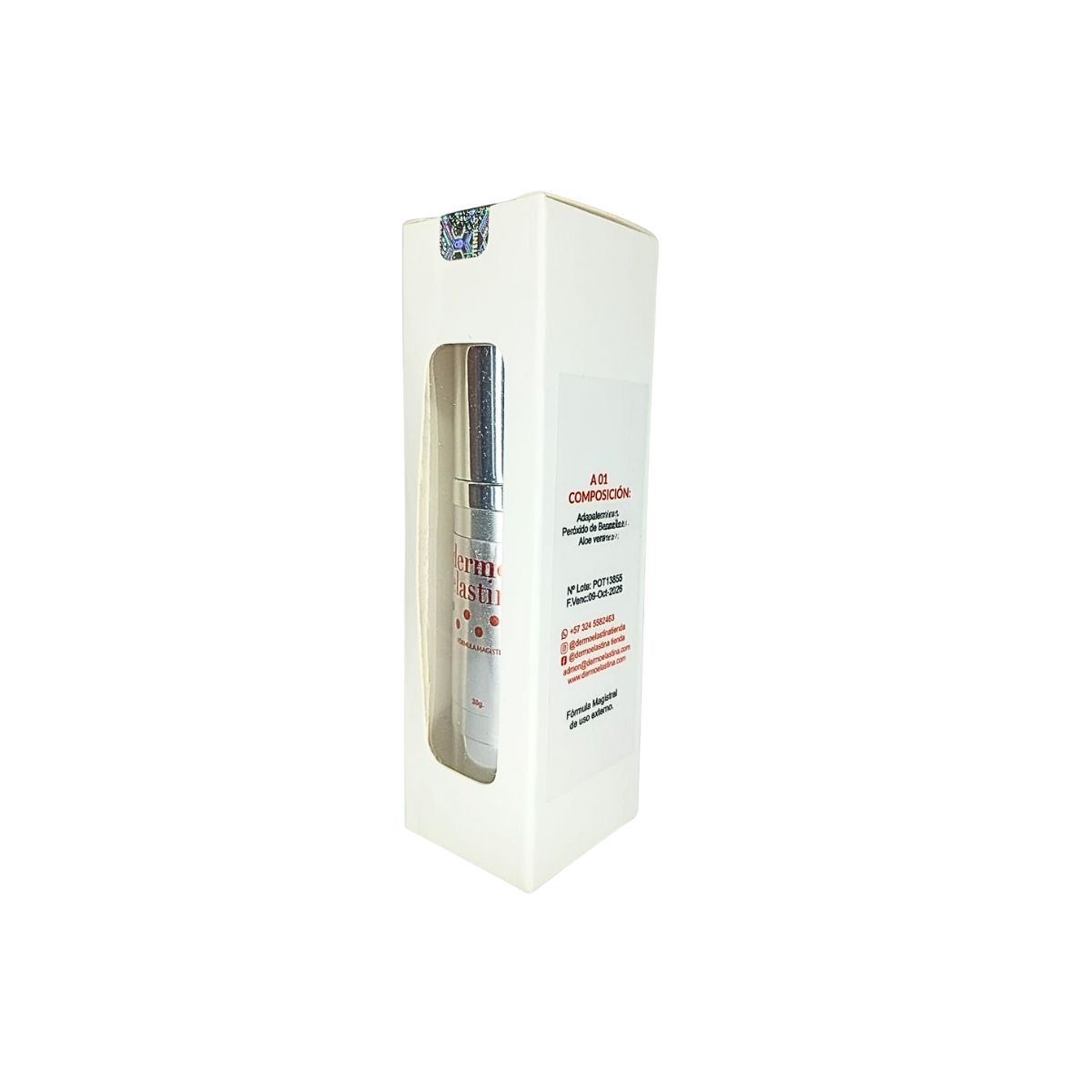 Gel para acné vulgar, 30 grs